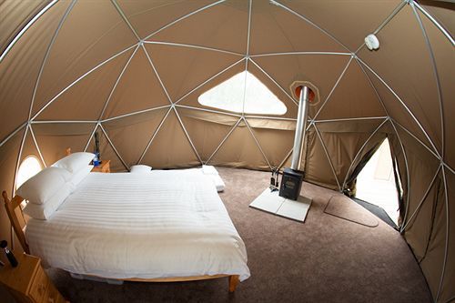 ホテル Durrell Wildlife Camp トリニティ エクステリア 写真